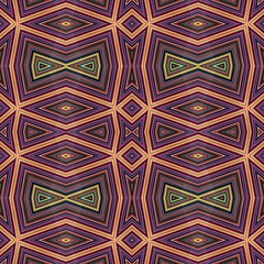 dark salmon, black and purple abstract seamless pattern design