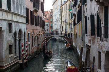 Fototapeta na wymiar Canale veneziano