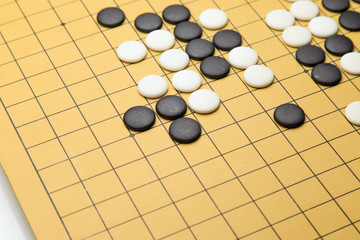 The chessboard and pieces