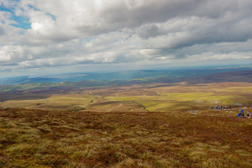 Ireland, County Fermanagh, Cuilcagh Mountain Park, Legnabrocky Trail