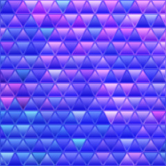 Obraz premium abstract vector stained-glass triangle mosaic background