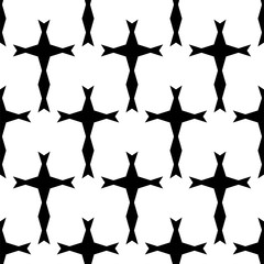 Christian Cross Seamless Pattern