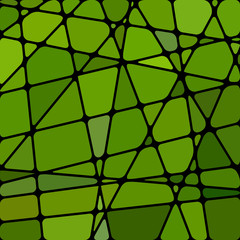 abstract vector stained-glass mosaic background