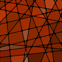 abstract vector stained-glass mosaic background