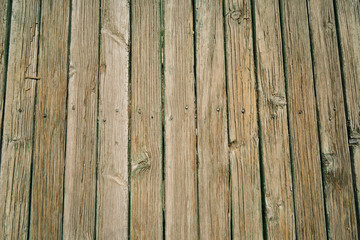Fototapeta na wymiar Old wooden wall close up