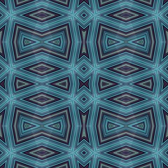 teal blue, medium turquoise and black colors. shiny modern endless pattern for wrapping paper or fashion design