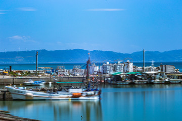 Fototapeta na wymiar 漁村の風景