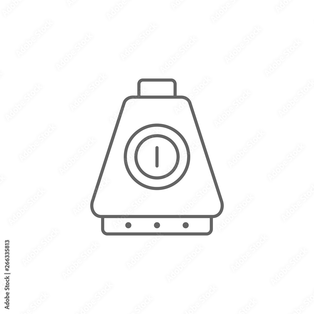 Poster vaporizer, marijuana icon. element of marijuana icon. thin line icon for website design and developm