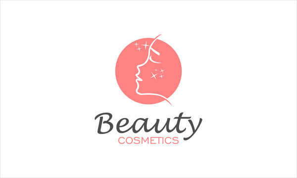 Cosmetic beauty logo design