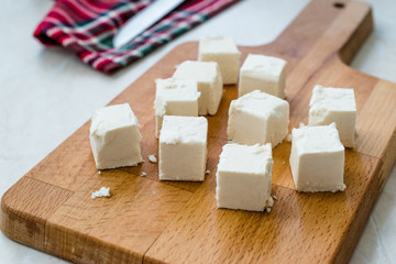 Turkish Traditional Kastamonu Cekme Helva / Halva on Wooden Board.