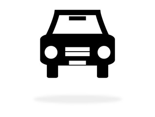 Auto als Symbol f&uuml;r Verkehr