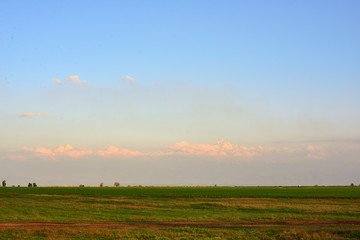 Almaty countryside landscape