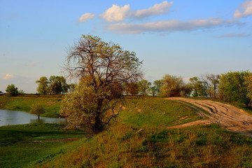 Almaty countryside landscape