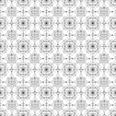 sacred geometry vector seamless pattern