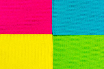 Microfiber cloth - Colorful checkerboard as a texture, pattern.