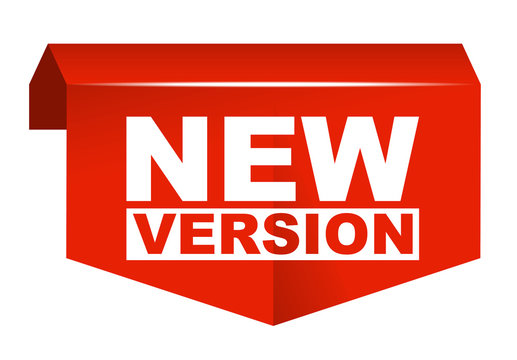 red vector banner new version