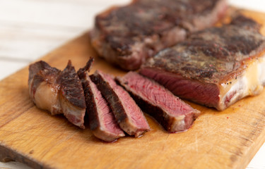  Loin Steaks Cut in Middle 