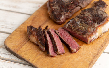  Loin Steaks Cut in Middle 
