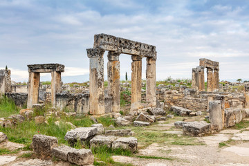 Hierapolis ancient city Pamukkale Turkey