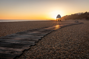 Beach at Sunset