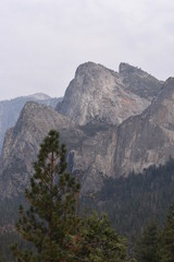 Fototapeta premium view of mountains