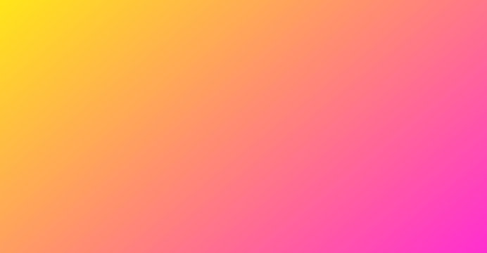Abstract blurred yellow and pink gradient by poster banners backdrop concept