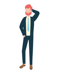 businessman character avatar