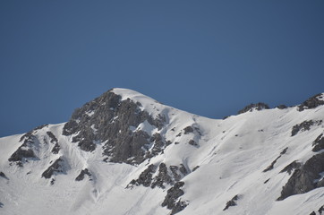 Fototapeta na wymiar In montagna