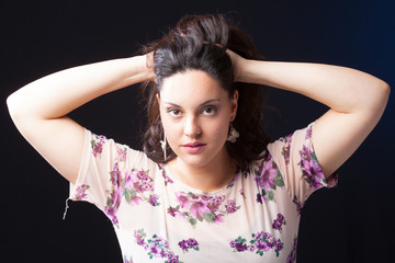 Retrato de modelo