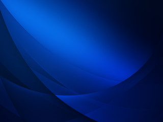 Elegant Abstract Blue Wave Background