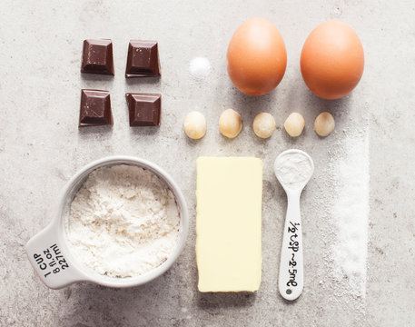 Chocolate Brownie Ingredients