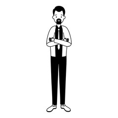 businessman character avatar