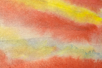 Abstract Watercolor Background red art