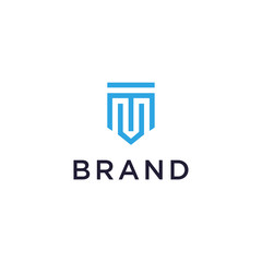 M letter vector logo design