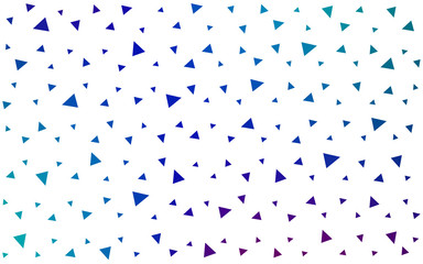 Light Blue, Red vector  gradient triangles template.