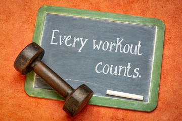 every workout counts