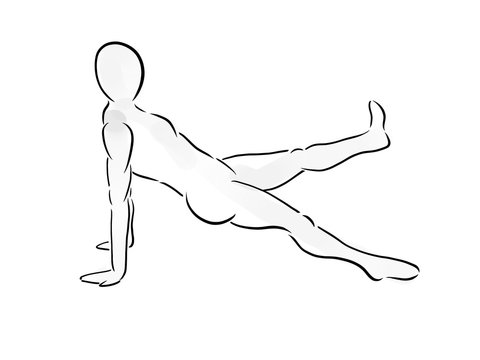 PILATES Leg Pull Back 3