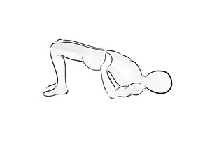 PILATES Shoulder Bridge 1