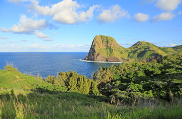 Landscape with Kahakuloa Head - Maui, Hawaii
