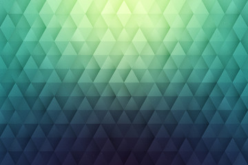 Abstract 3D Geometrical Triangular Background