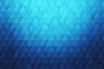 Abstract 3D Geometrical Triangular Background