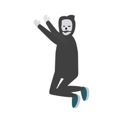 skull of grim reaper with the sickle