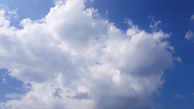 Time Lapse Of White Clouds