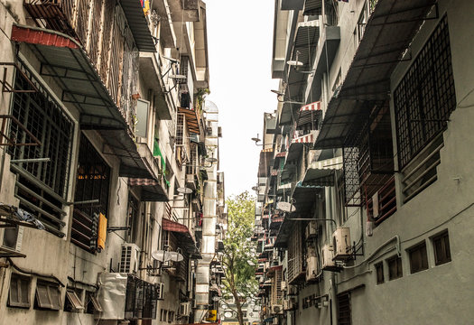 Alley in Petaling Jaya, a Kuala Lumpur suburb