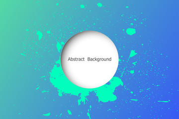 Brush stroke and texture. Banner for design.Vector Illustration