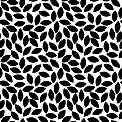 Leaves Pattern. Floral seamless pattern for wrapping, fabric, paper and wallpaper. Endless Background.