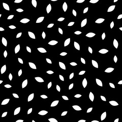 Leaves Pattern. Floral seamless pattern for wrapping, fabric, paper and wallpaper. Endless Background.