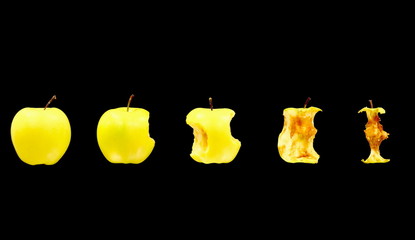 The evolution of our planet on the example of an apple...