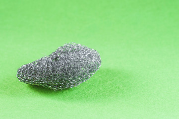 Iron waste recycling brush for cleaning burnt cookware