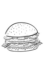 Hamburguesa vector